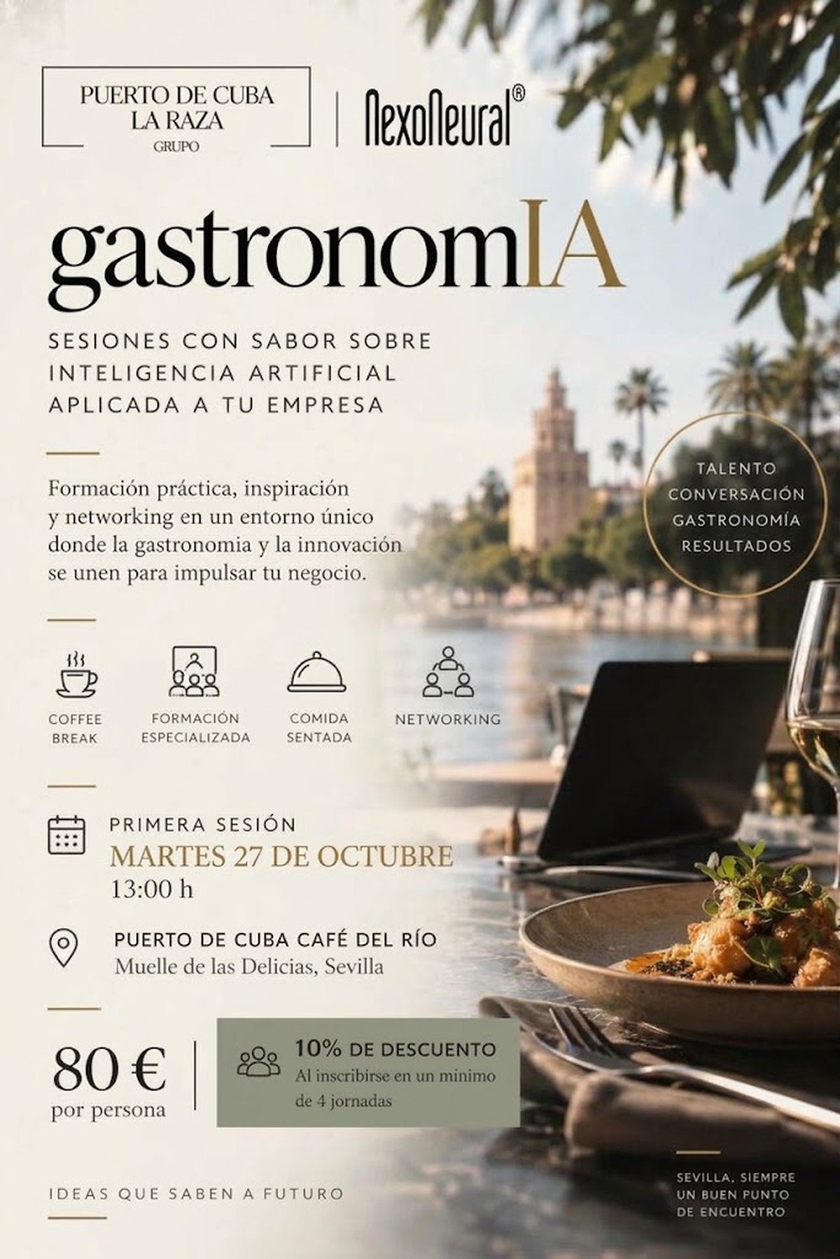 GastronomIA: la inteligencia artificial se integra en el mundo empresarial de Sevilla